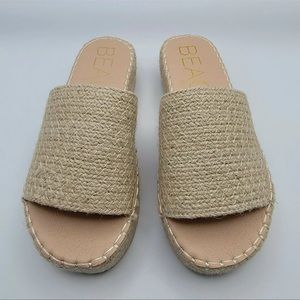 Sandals beach Matisse Del Mar slides womens 8 m slip on platform shoes